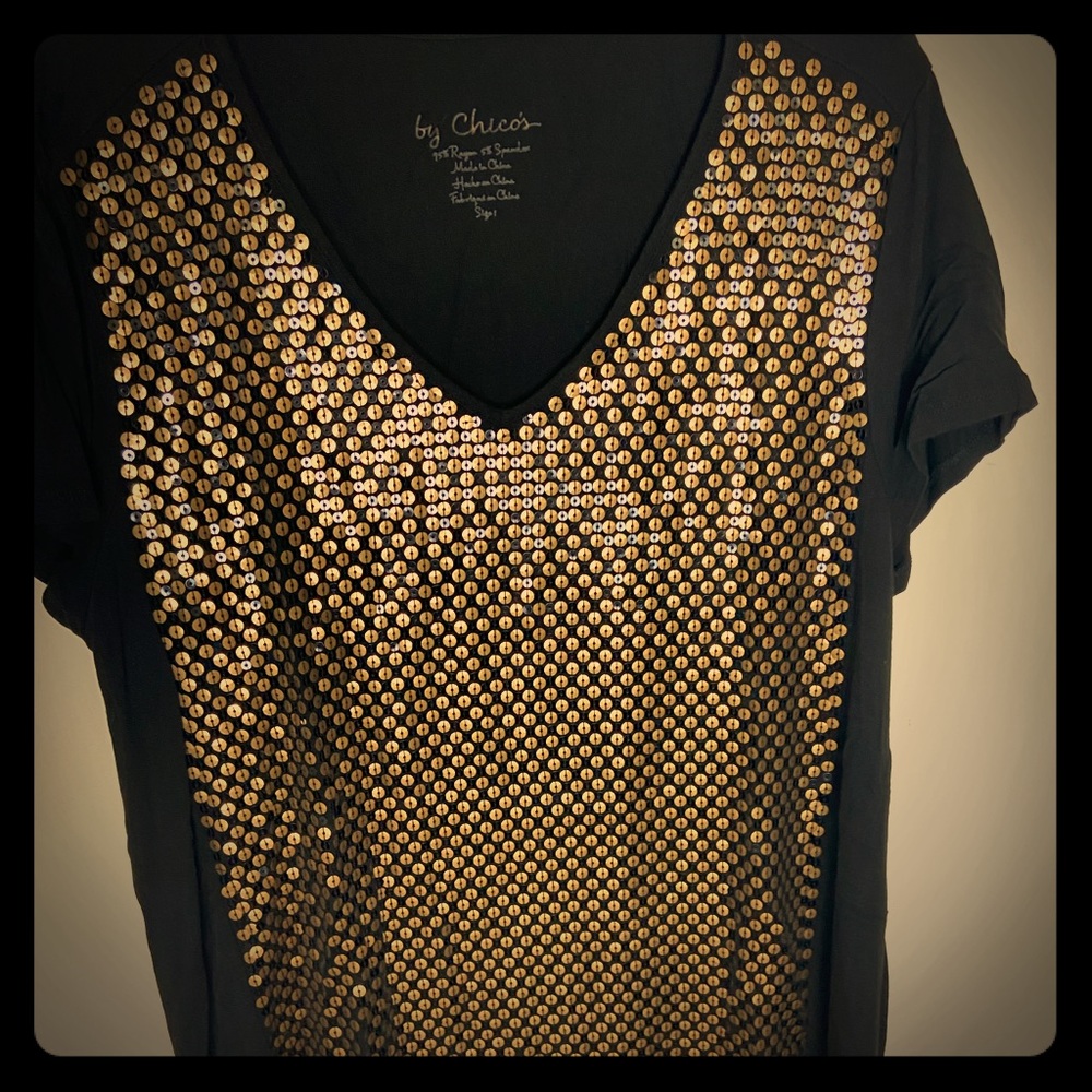 Chico’s tunic tee